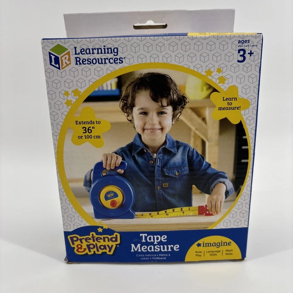 Learning Resources Pretend and Play Tape Measure Jumbo 36
